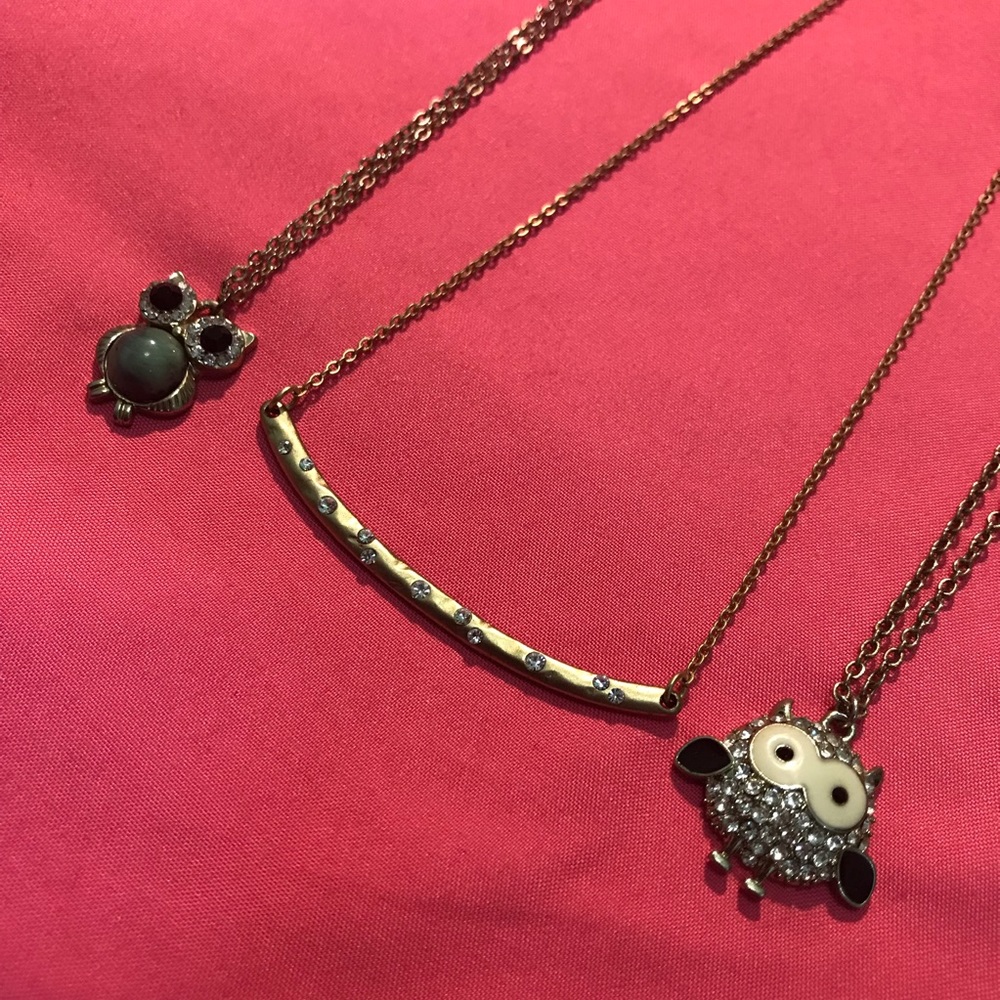 Bundle of super cute necklaces!